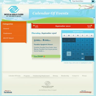 Web Calendar & Registration