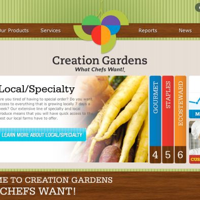 Creation Gardens Home Page