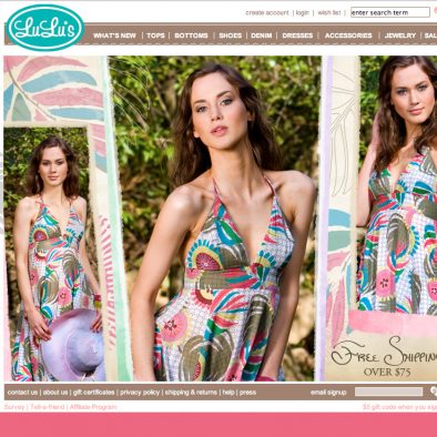 LuLus Site Design