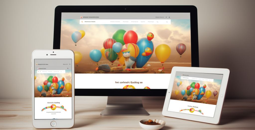 mobile responsive website