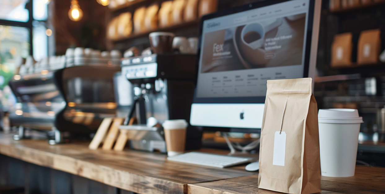 get your coffee website business online store