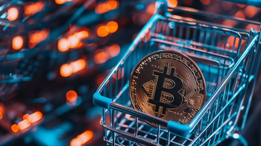 online shopping, bitcoin, cryptocurrency, website design