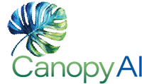 Canopy AI logo website design california