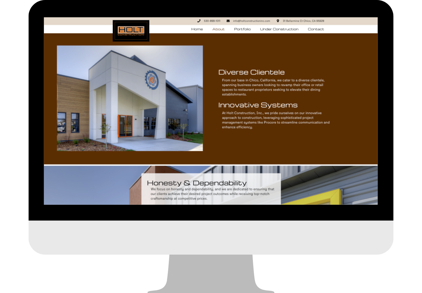 Construction Web Design | California Web Design Agency